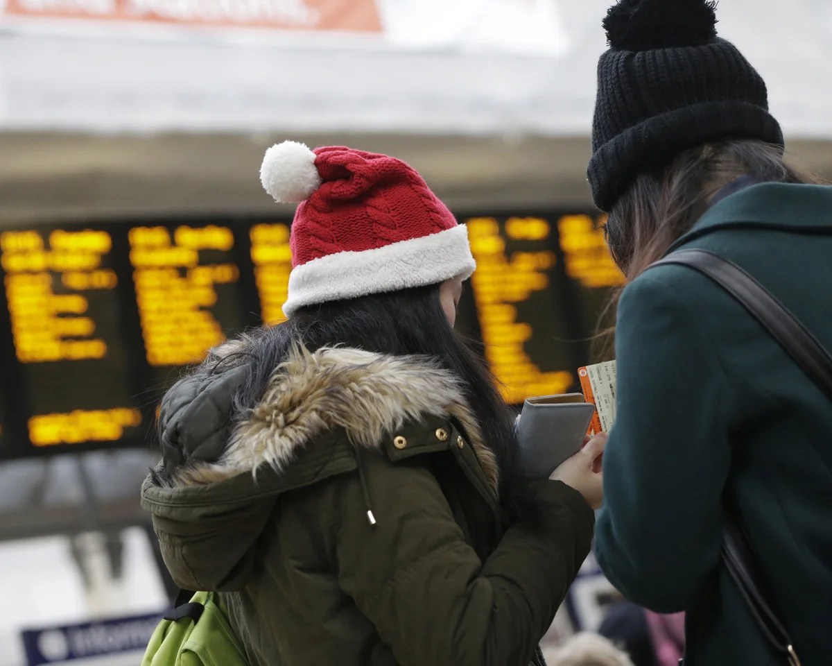 Railway engineering work over Christmas will cause 10 days of disruption