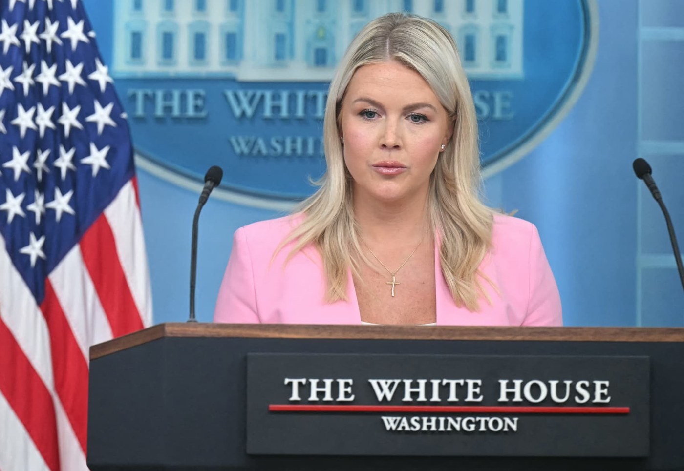 Trump says Karoline Leavitt resigning as White House press secretary